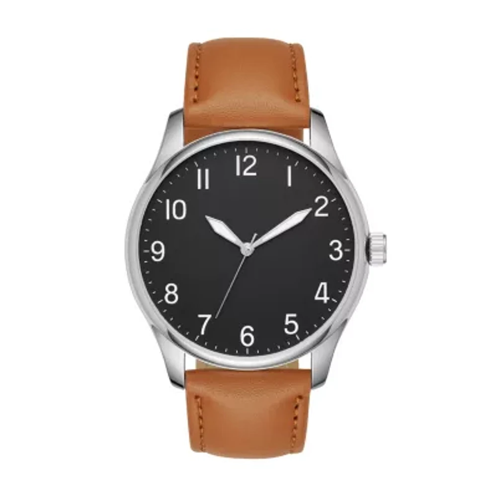 Mens Brown Strap Watch Fmdjo124