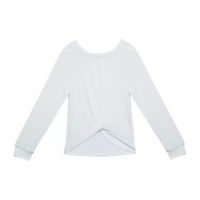Beautees Little & Big Girls Round Neck Long Sleeve T-Shirt