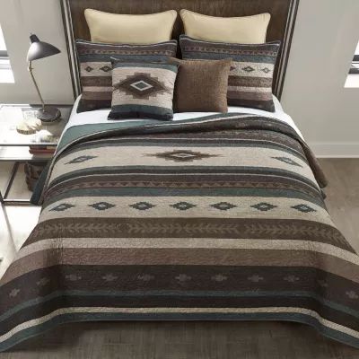 Donna Sharp Sierra Vista Microfiber Quilt Set