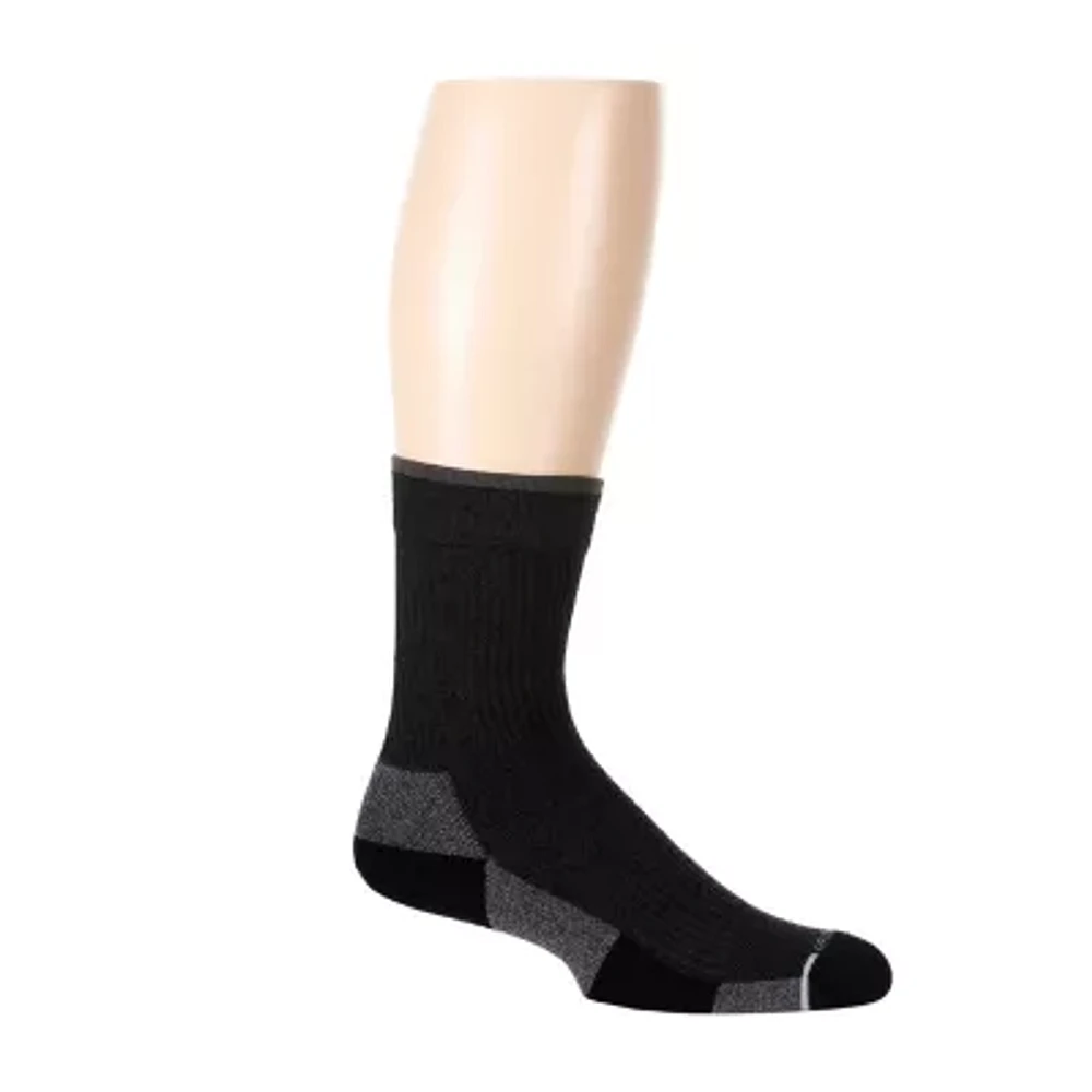 Dr.Motion Outdoor Mens 1 Pair Crew Socks