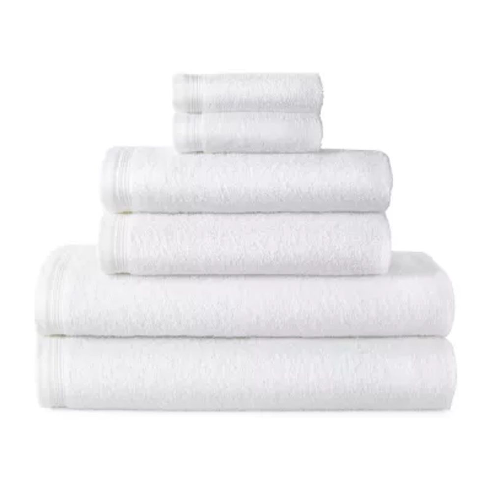 Home Expressions Solid & Stripe Bath Towel