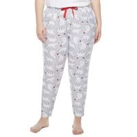 Jaclyn Womens Plus Pajama Pants