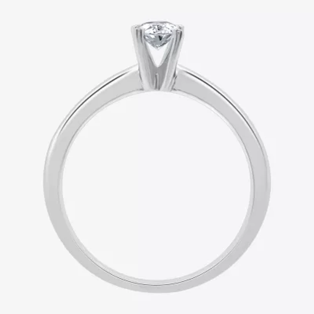 I Said Yes (H-I / I1) Womens 1 CT. T.W. Lab Grown White Diamond Sterling Silver Oval Bridal Set