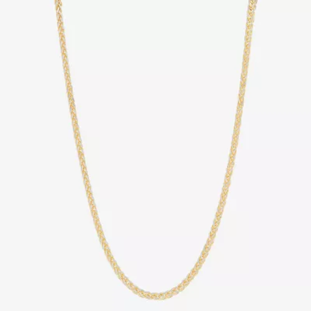 Mia Oro Womens 14K Gold 18 Inch Link Necklace