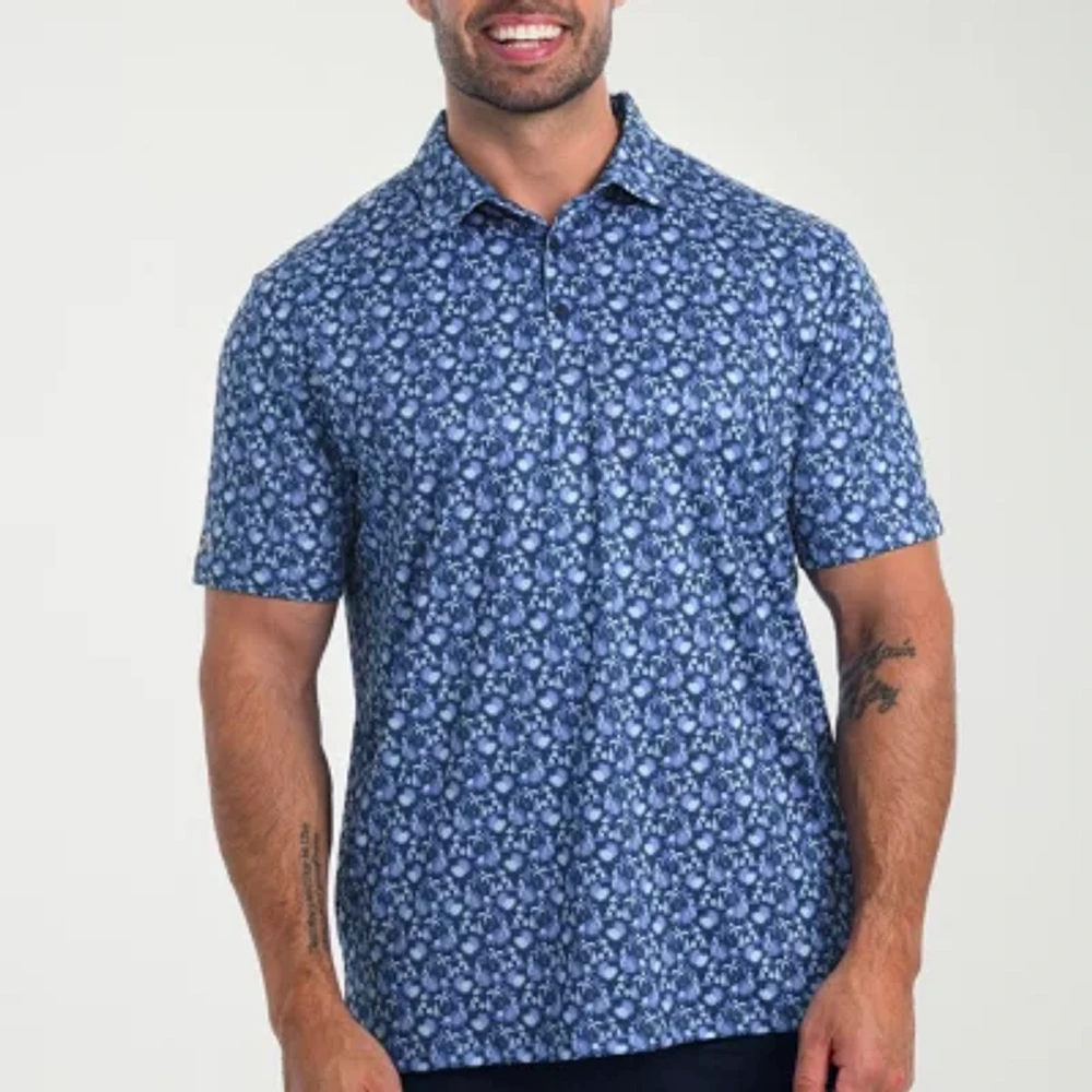 Antigua Aruba Mens Regular Fit Short Sleeve Polo Shirt