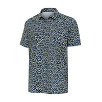 Antigua Seasons Mens Regular Fit Short Sleeve Polo Shirt