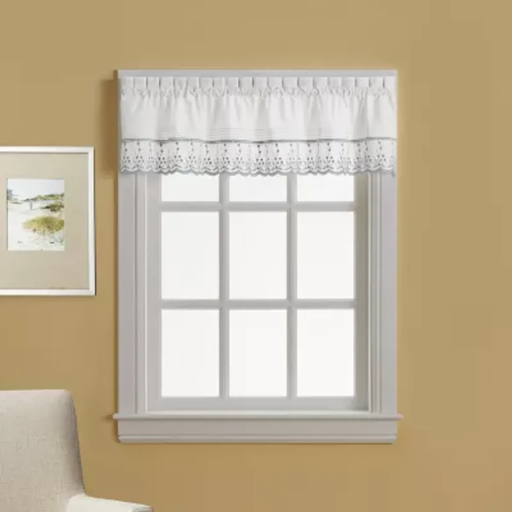 CHF Abby Rod Pocket Tailored Valance