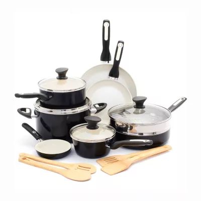 GreenPan Rio Healthy Ceramic Non-Stick 16-pc. Cookware Set