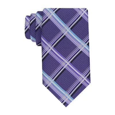 Collection By Michael Strahan Plaid Tie