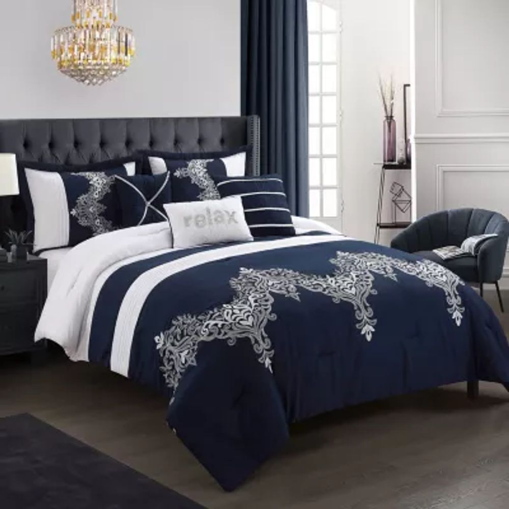 Stratford Park Mateo 6pc 6-pc. Midweight Comforter Set