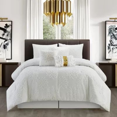 Stratford Park Lindsey 7pc Midweight Comforter Set