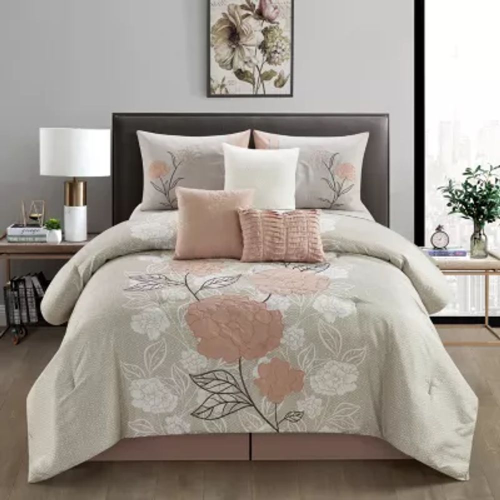 Stratford Park Alma 7pc Midweight Comforter Set