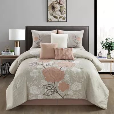 Stratford Park Alma 7pc Midweight Comforter Set