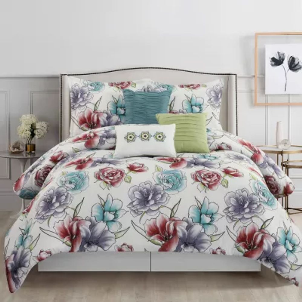 Stratford Park Adelia 7pc Midweight Comforter Set