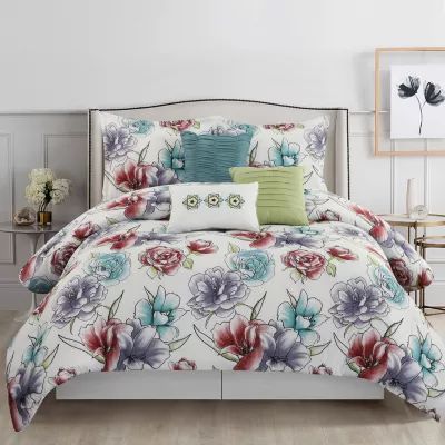 Stratford Park Adelia 7pc Midweight Comforter Set