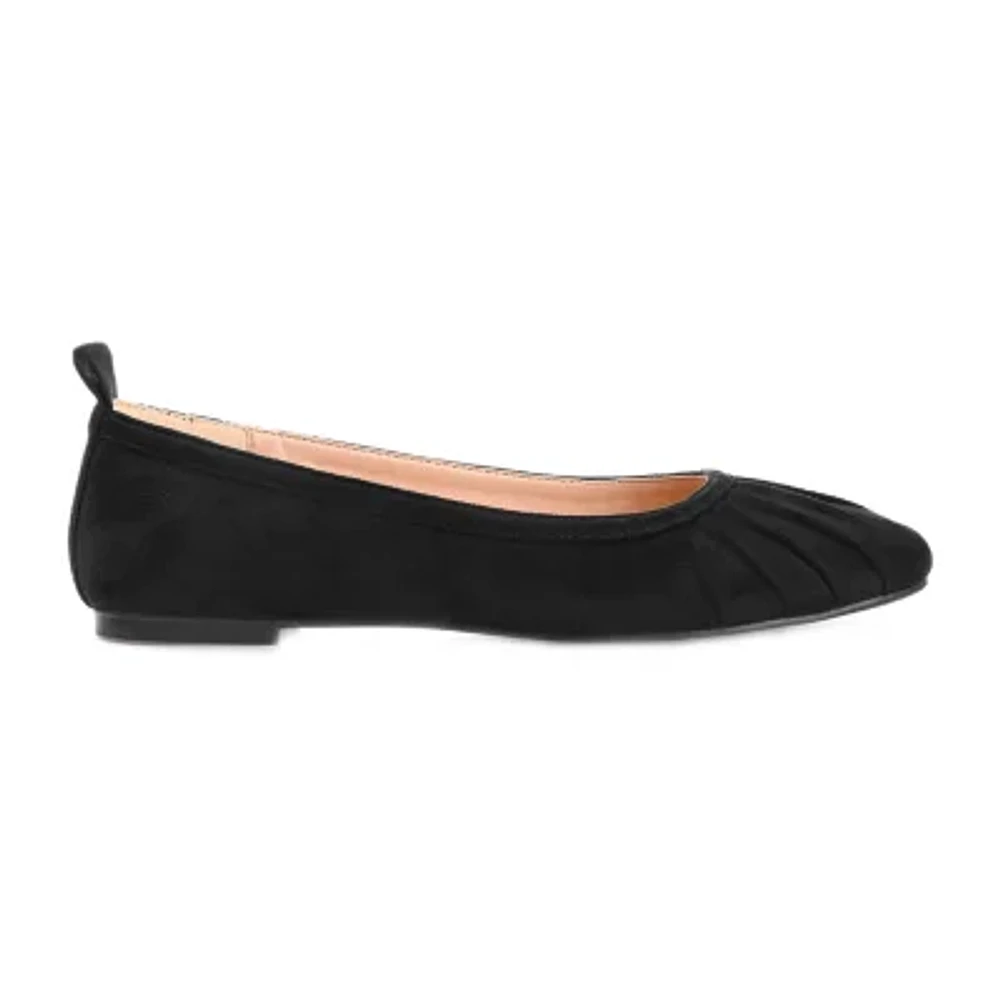 Journee Collection Tannya Womens Round Ballet Flats