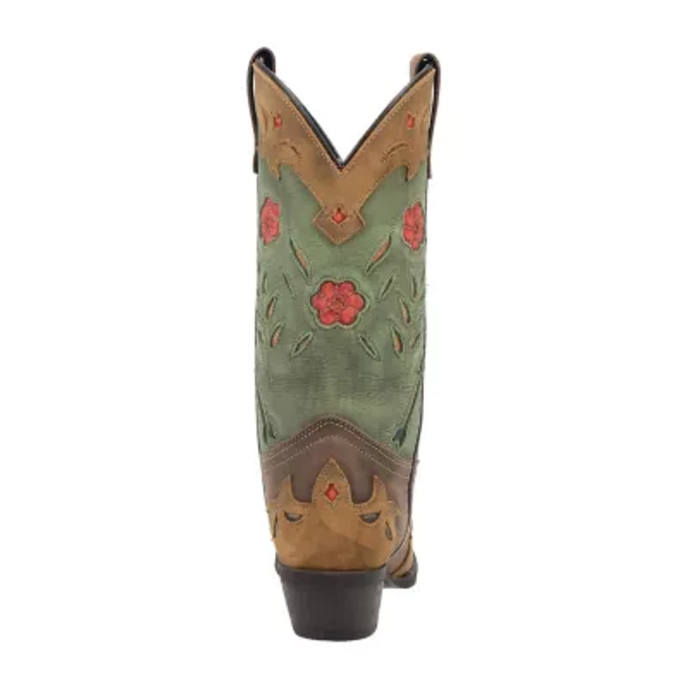 Laredo Womens Miss Kate Block Heel Cowboy Boots