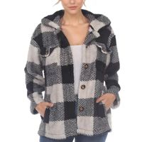 White Mark Womens Lightweight Shirt Jacket