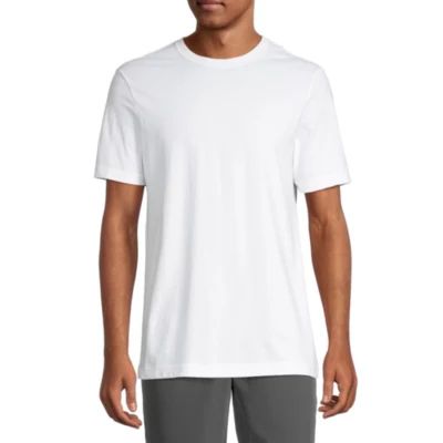 Xersion Xtreme Cotton Mens Crew Neck Short Sleeve T-Shirt