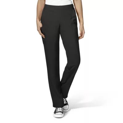 Wink® W123 Flat Front Cargo Pocket Womens Moisture Wicking Wrinkle Resistant Quick Dry Scrub Pant