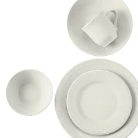 Home Expressions Caroline 30-pc. Stoneware Dinnerware Set