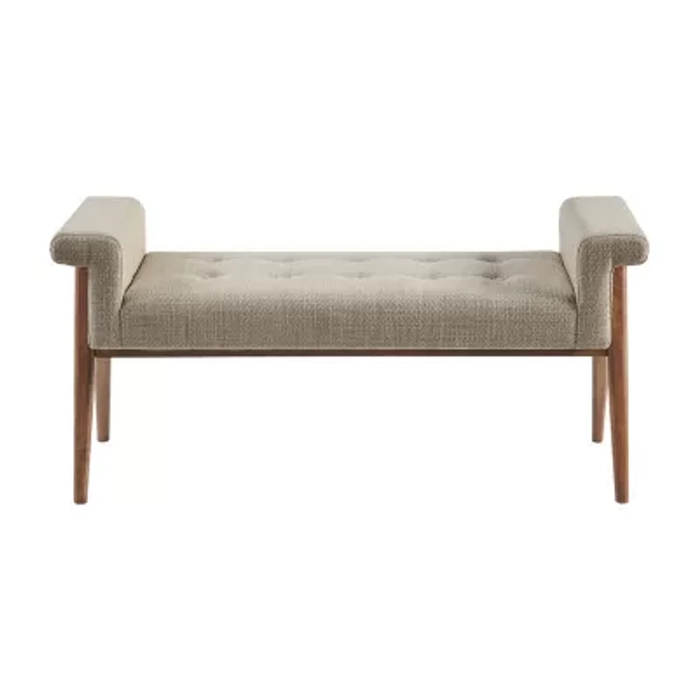 INK+IVY Mason Living Room Collection Upholstered Bench