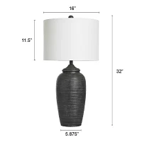Stylecraft 32" Charlotte Resin Table Lamp