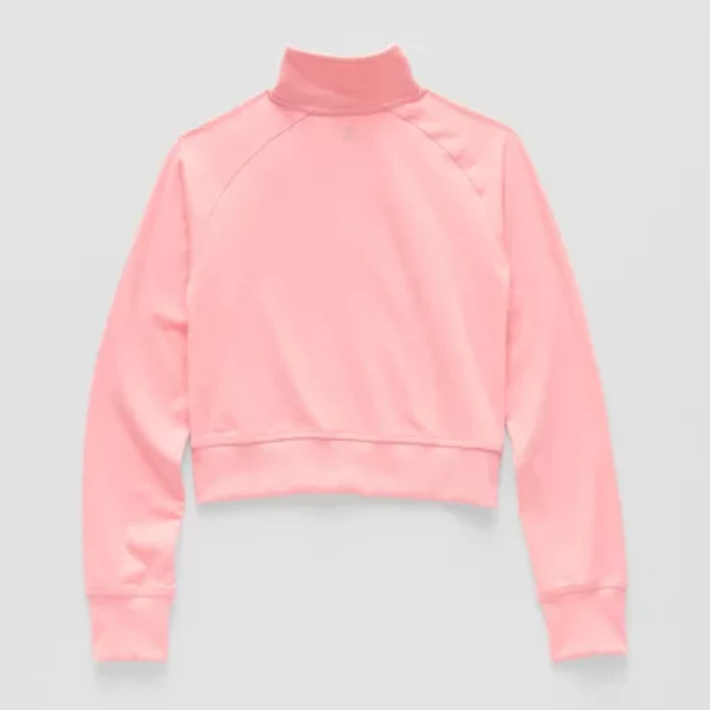 Xersion Little & Big Kid Girls Lightweight Track Jacket