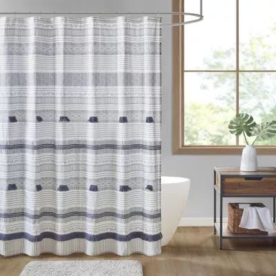 INK+IVY Cody Shower Curtain