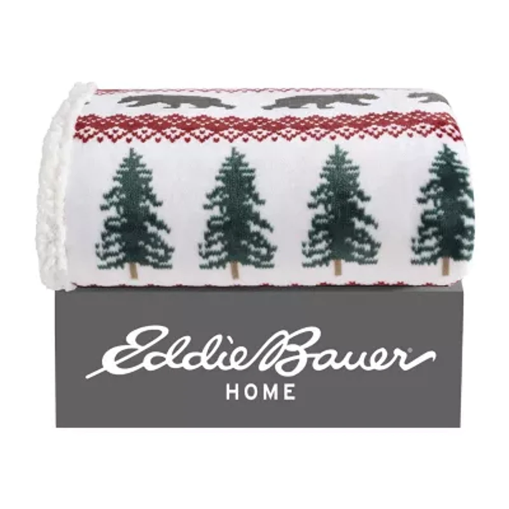 Eddie Bauer Grizzly Peak Washable Lightweight Throw
