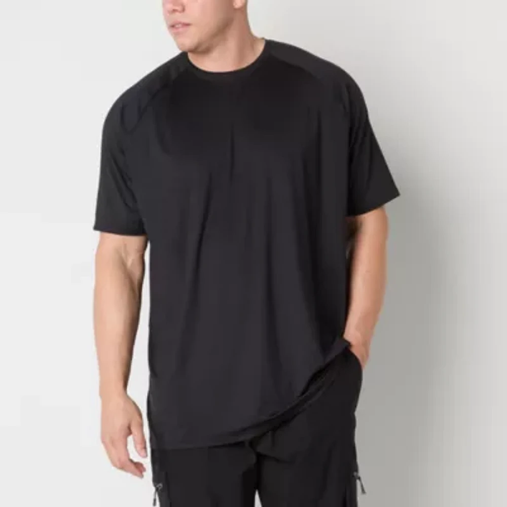 Xersion Activated Cooling Big and Tall Mens Crew Neck Short Sleeve T-Shirt
