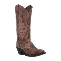 Laredo Womens Braylynn Block Heel Cowboy Boots