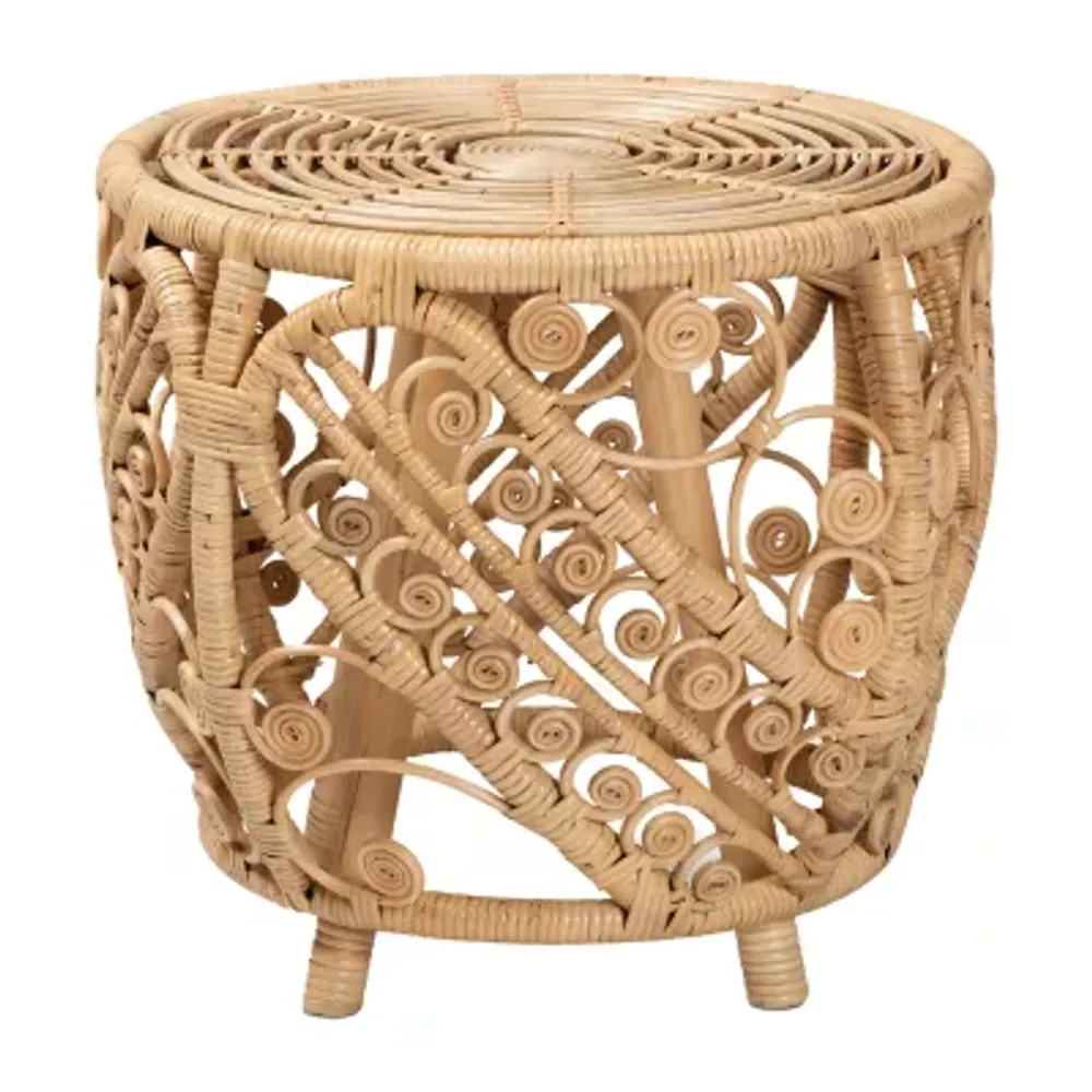Saranna Rattan End Table