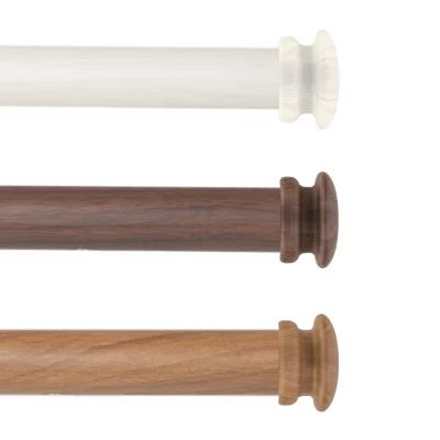 Rod Desyne Mare Faux Wood 1 Adjustable Curtain
