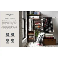 Eddie Bauer Bunkhouse Plaid Washable Lightweight Throw