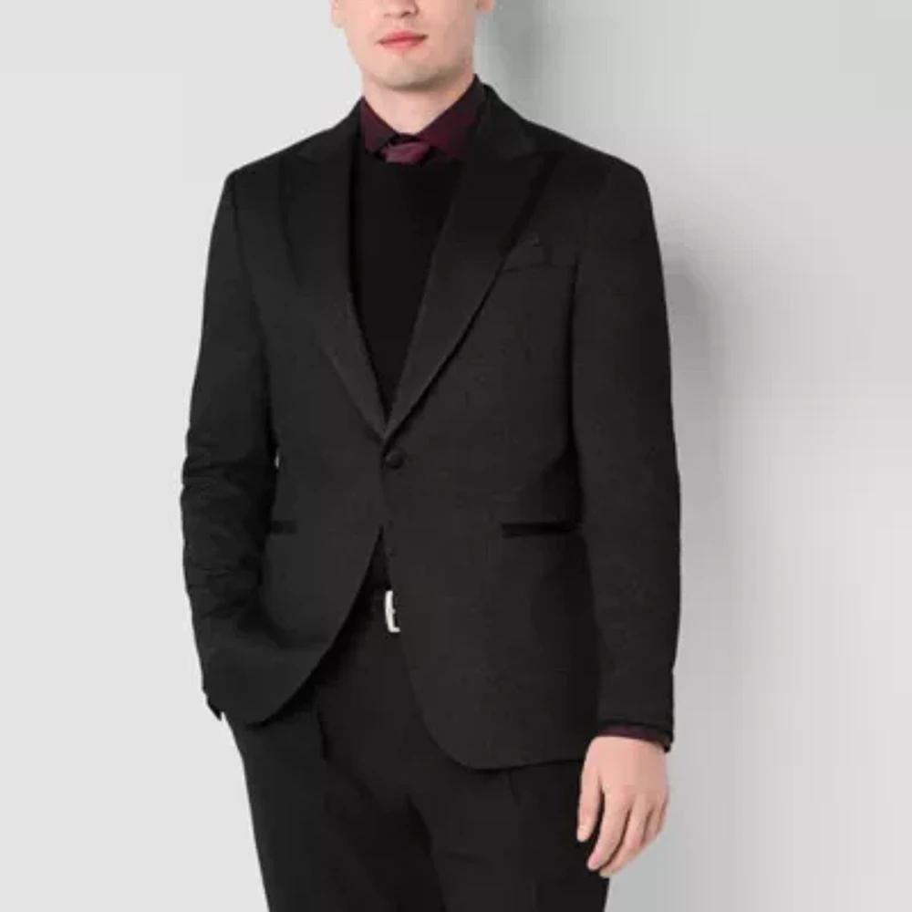 J. Ferrar Mens Slim Fit Tuxedo Jacket