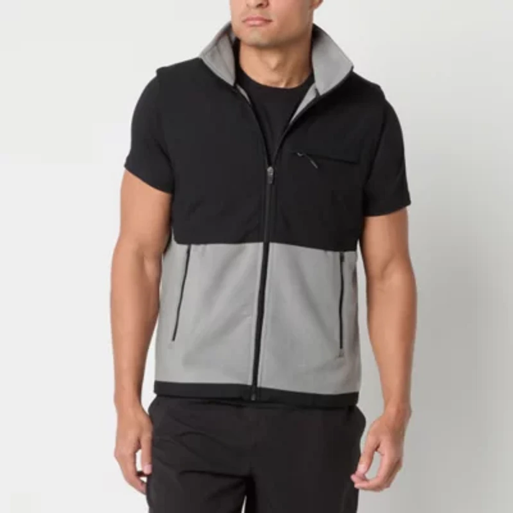 Xersion Mens Water Resistant Lightweight Fleece Vest