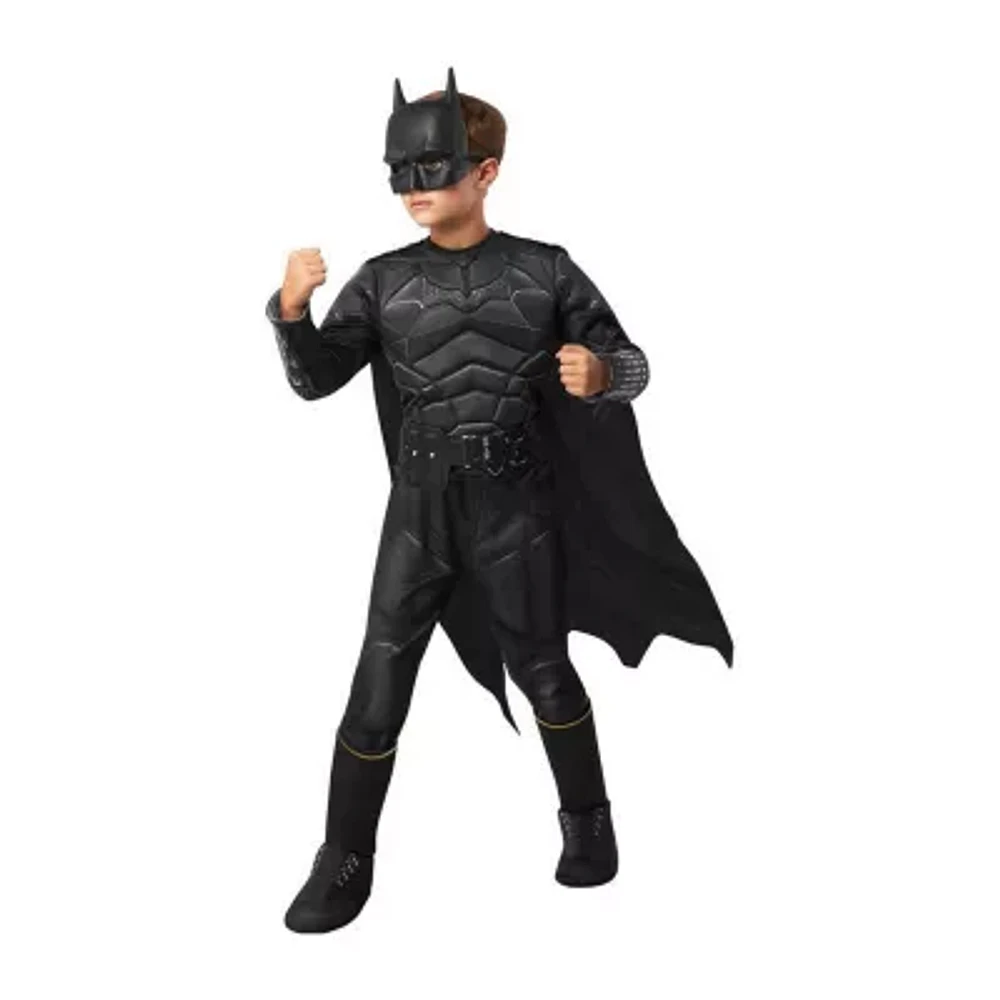Little & Big Kid Boys Batman Deluxe 6-Pc. Little & Big Boys Costume Batman DC Comics 6-pc. Costume