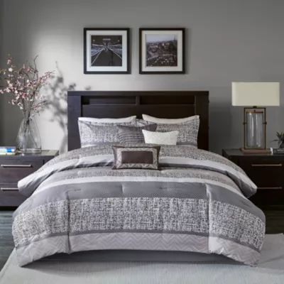 Madison Park Melody 7-pc. Jacquard Comforter Set