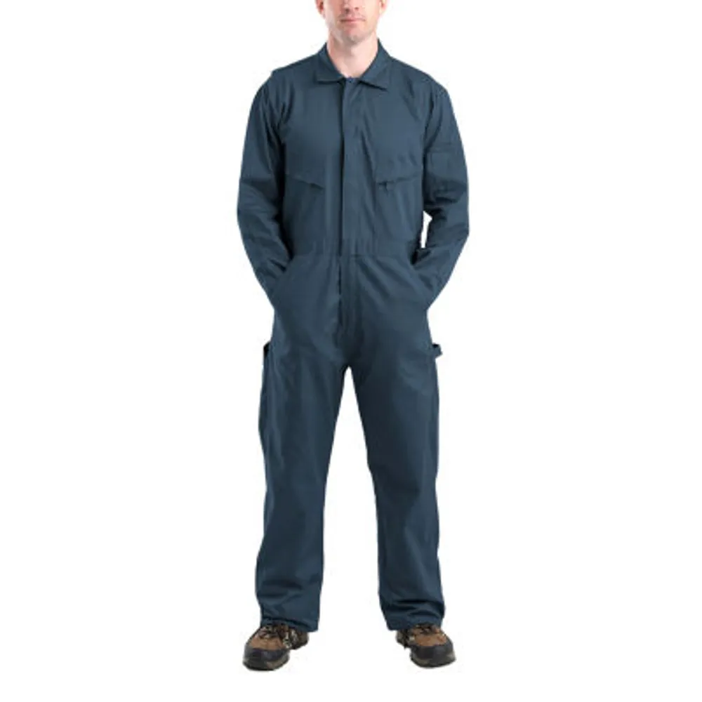 Berne Exhaust Unlined Short Mens Long Sleeve Workwear Coverall