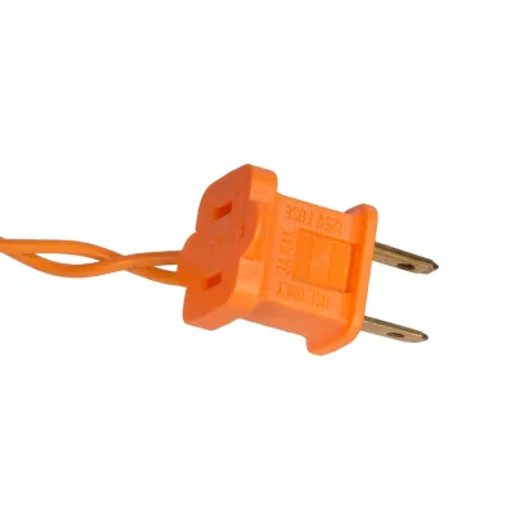 Kurt Adler Foot Pre-Lit Orange Slim Tree