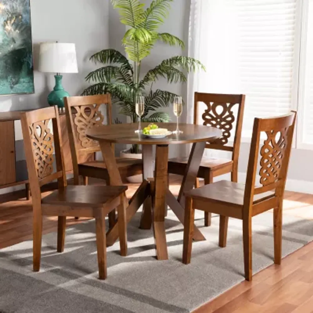 Valda Dining Room Collection 5-pc. Round Set