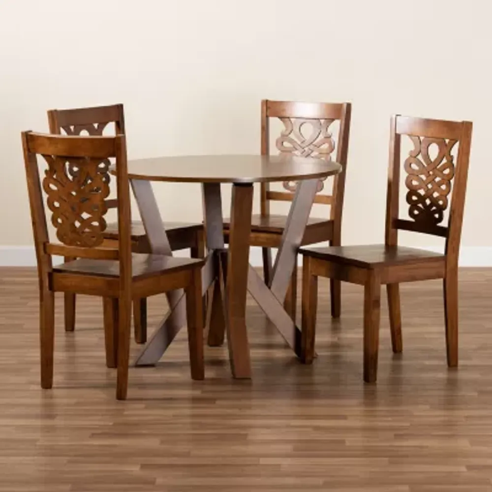 Valda Dining Room Collection 5-pc. Round Set