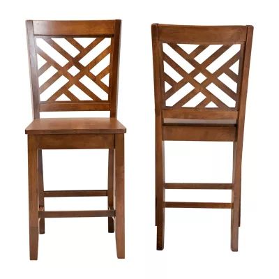 Caron Kitchen Collection 2-pc. Counter Height Bar Stool