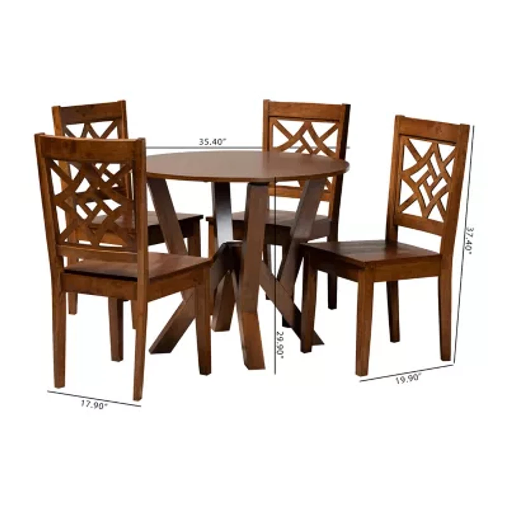 Kaila Dining Room Collection 5-pc. Round Set