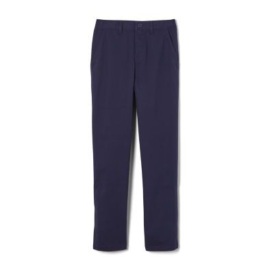 French Toast Little & Big Kid Boys Adaptive Easy-on + Easy-off Sensory Friendly Straight Relaxed Fit Flat Front Pant