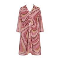 Speechless Big Kid Girls 3/4 Sleeve Fitted Sleeve A-Line Dress