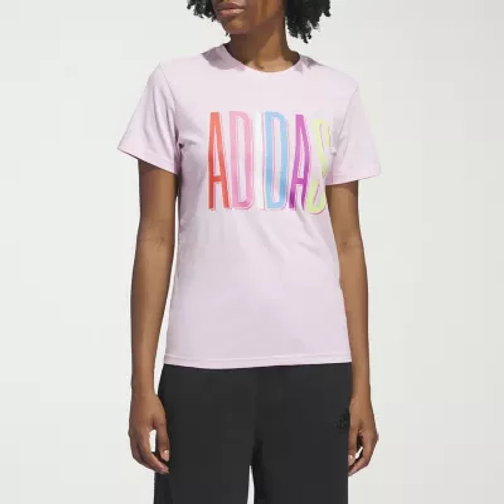 adidas Multicolor Logo Graphic Tee