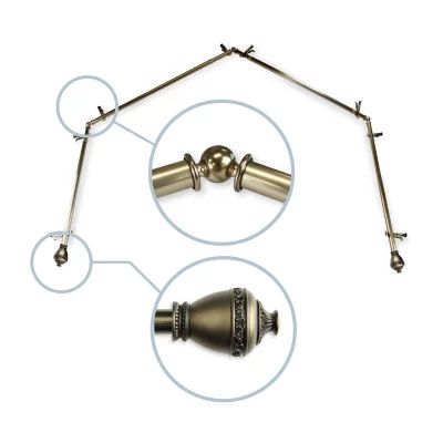 Rod Desyne Amelie 4-Sided Bay Window