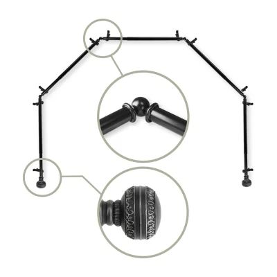 Rod Desyne Ornament 5-Sided Bay Window